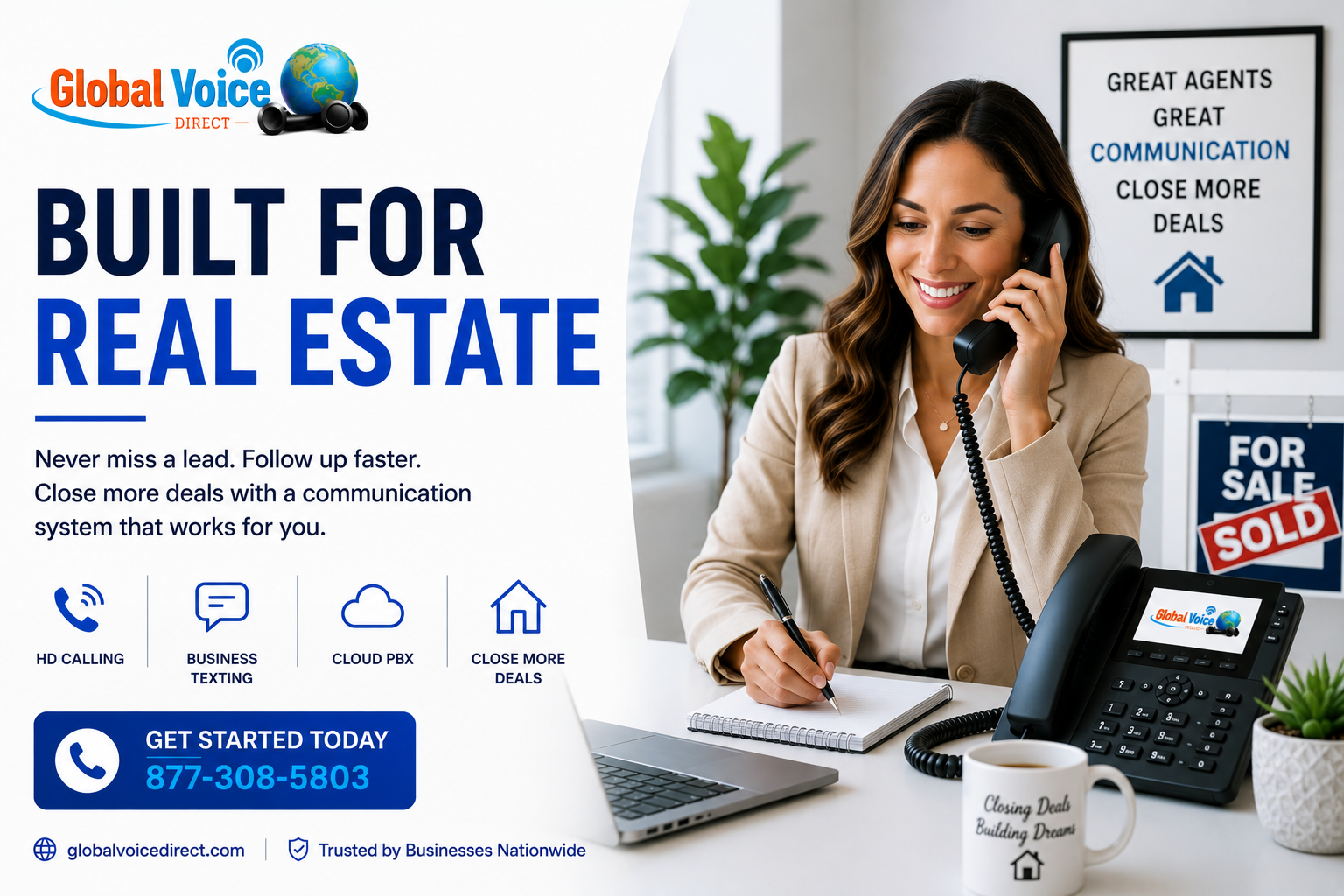 VoIP Business Phone System for Real Estate